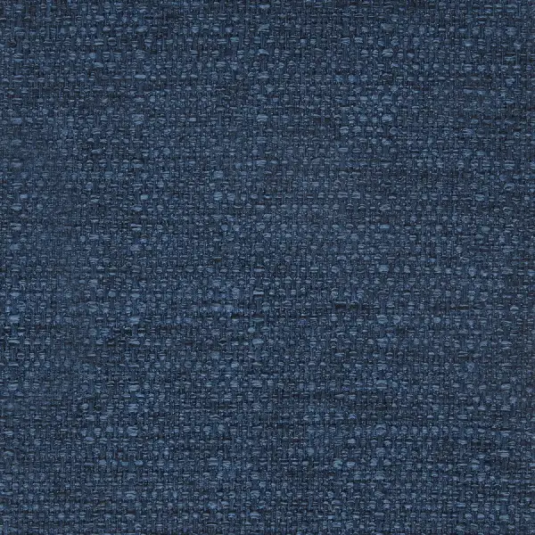 Blue woven upholstery fabric.