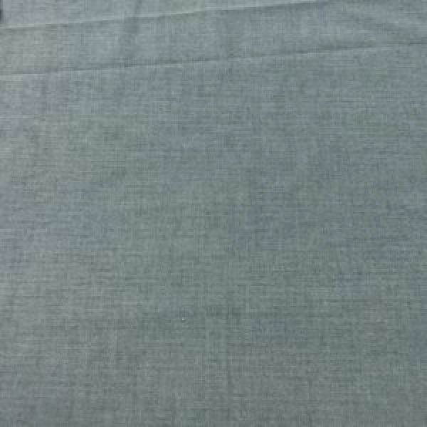 Muted green-gray chenille sofa upholstery fabric.