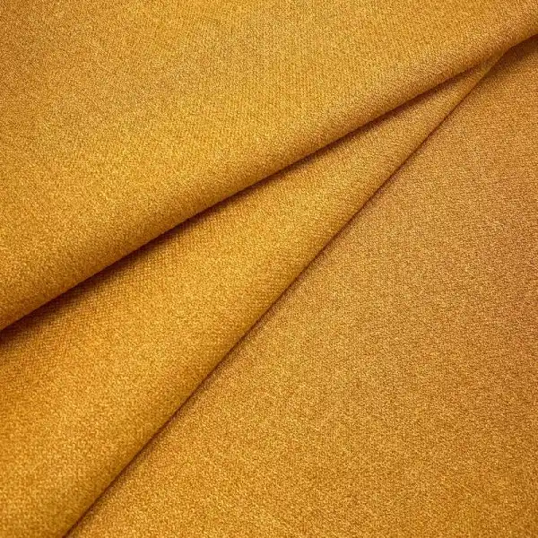 golden yellow linen upholstery fabric