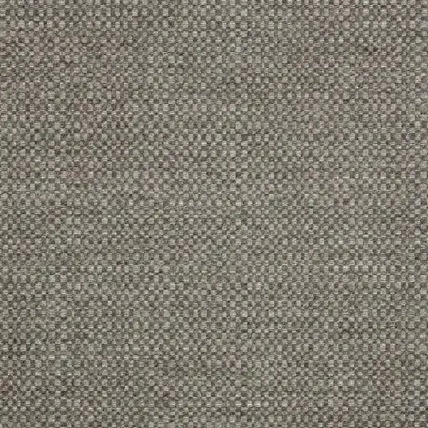 gray, textured sunbrella fabric with a subtle checkerboard pattern.