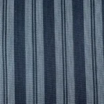 Close up texture shot of blue striped woven fabric pattern