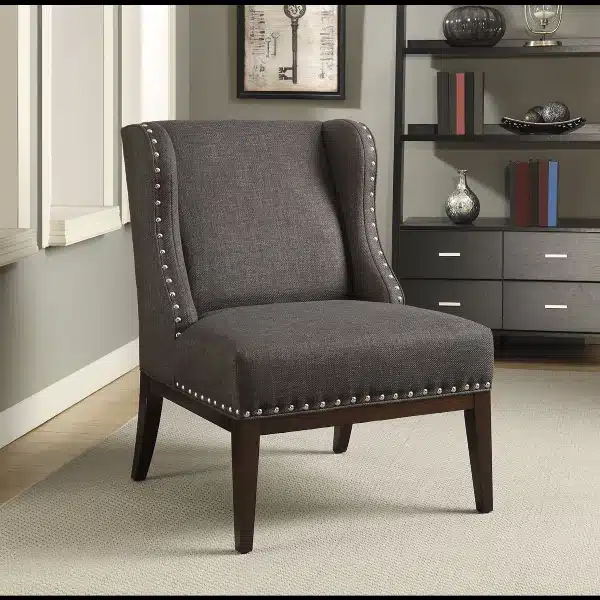 Modern Greychair upholstery in dubai